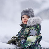 Molo Vinteroverall Dino Forest Polaris Fur 3