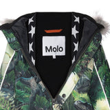 Molo Vinteroverall Dino Forest Polaris Fur 4