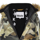 Molo Vinteroverall Autumn Camo Polaris Fur 2