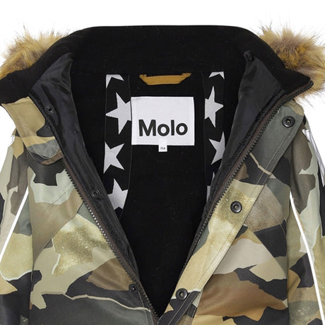 Molo Vinteroverall Autumn Camo Polaris Fur 2