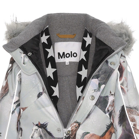 Molo Vinteroverall Winter Horses Polaris Fur 2