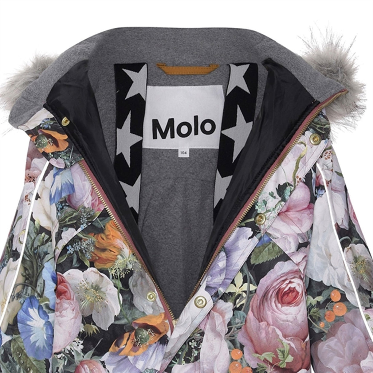 Molo Vinteroverall Still Life Polaris Fur 4