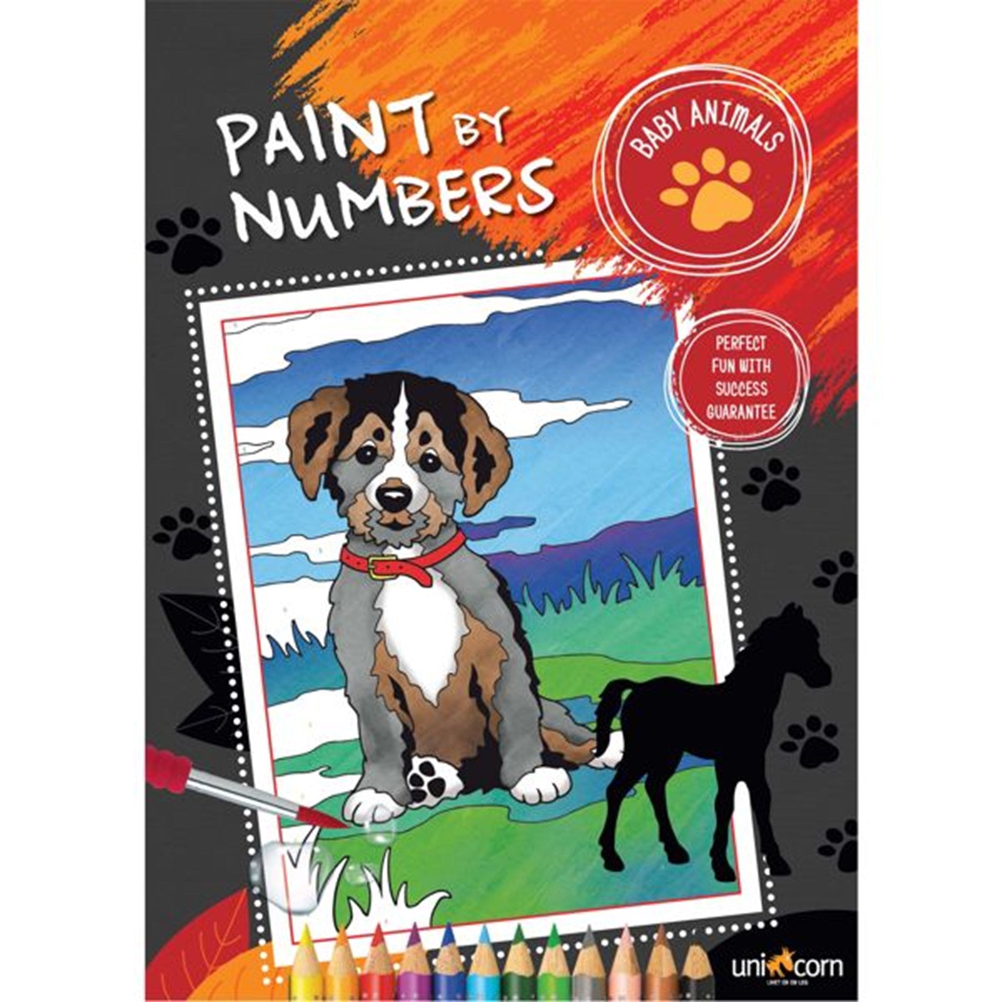 Faber Castell Paint By Numbers Baby Animals