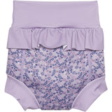 Color Kids Babybadebukser med Frill AOP Lavender Mist