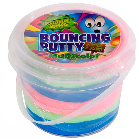 Pocket Money Putty King Bouncing Putty Flerfarvet 110 g