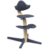 Stokke® Nomi® Stol Natural Navy Inkl. Babysæt 2