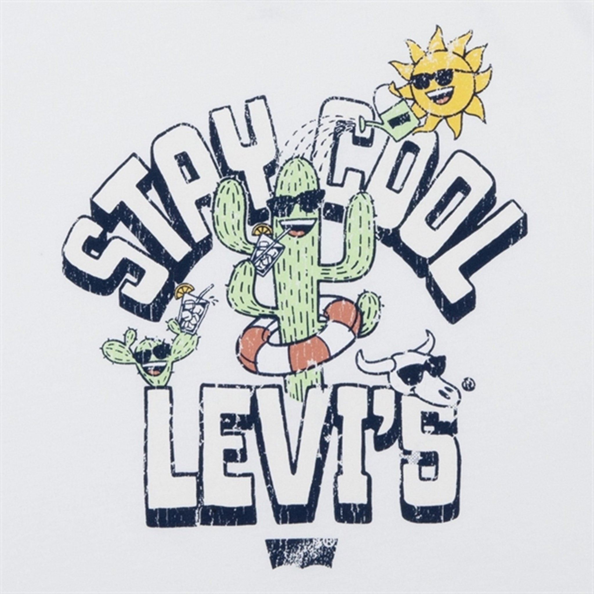 Levi's Bebis Stay Cool Levi's T-Shirt Cloud Dancer 3
