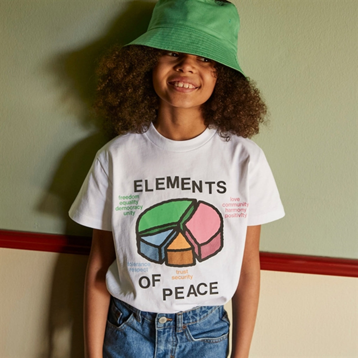 Molo Peace Chart Roxo T-shirt 3