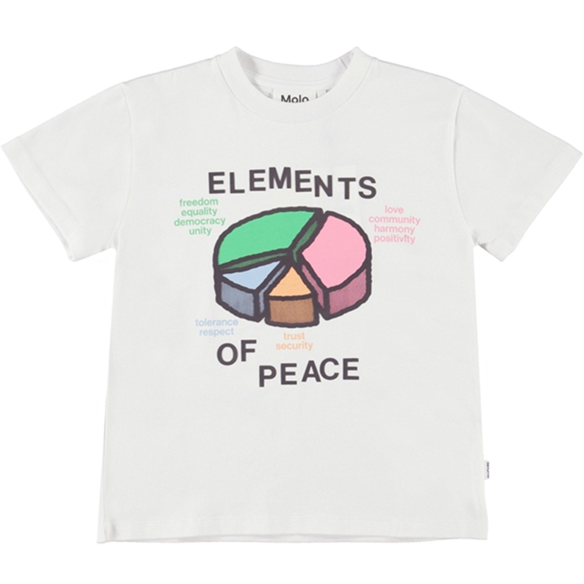 Molo Peace Chart Roxo T-shirt