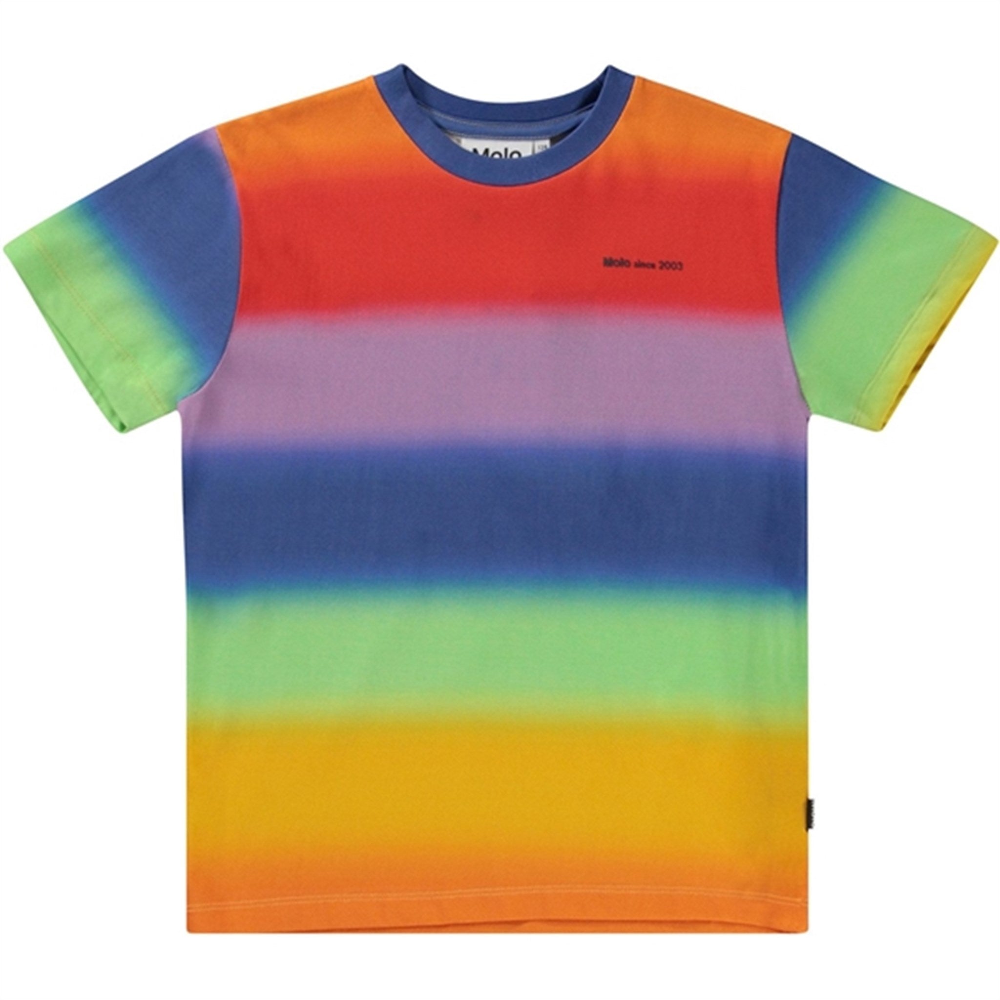 Molo Rainbow Spray Roxo T-Shirt