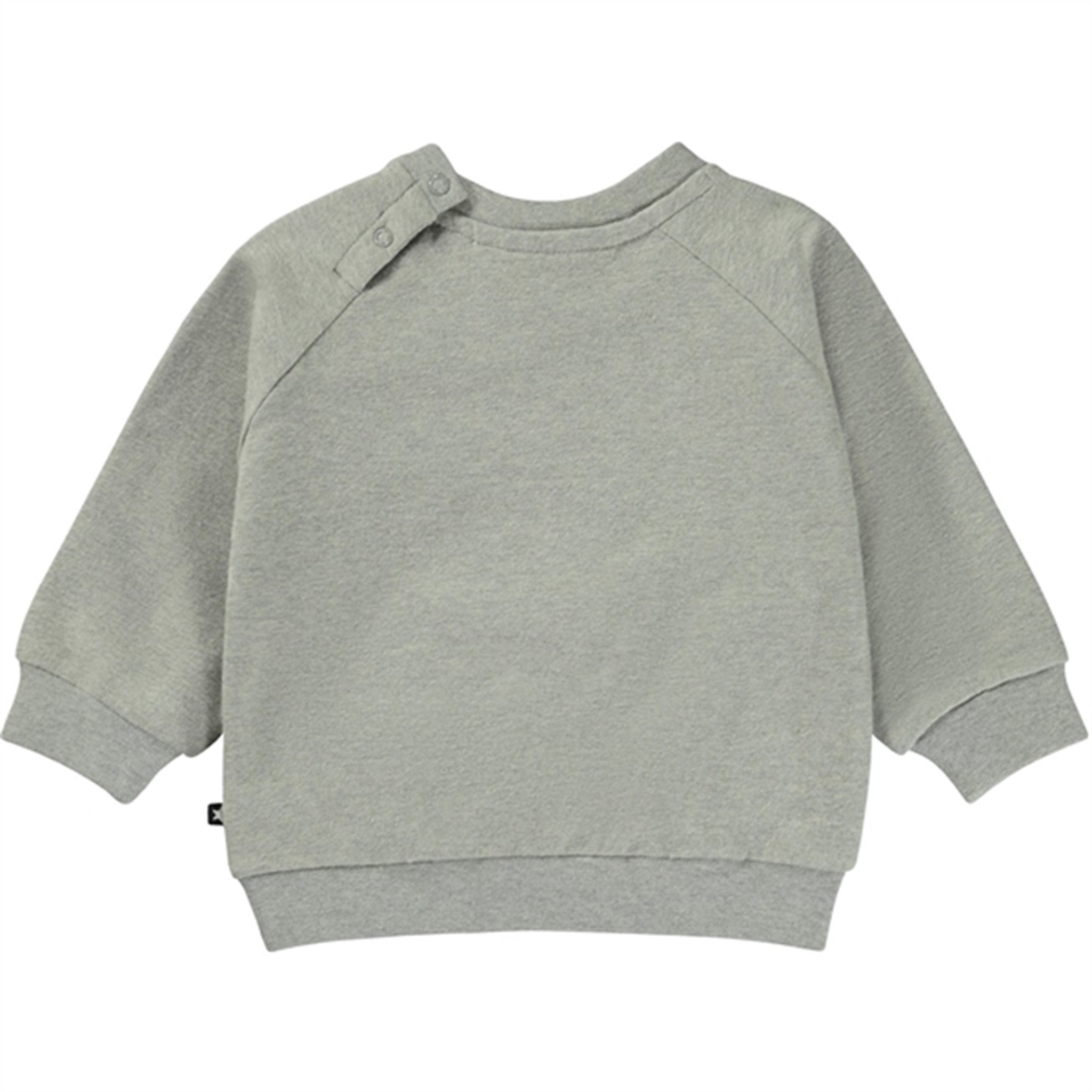 Molo Grey Melange Disc Sweatshirt 2