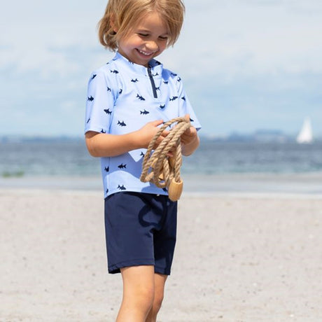 Petit Crabe Blue Alex Badeshorts