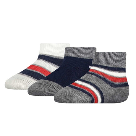 Tommy Hilfiger Baby 3-pack Giftbox Strumpor Tommy Original/Newborn