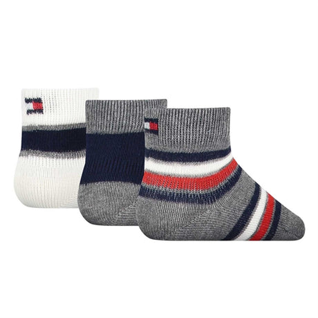 Tommy Hilfiger Baby 3-pack Giftbox Strumpor Tommy Original/Newborn 2