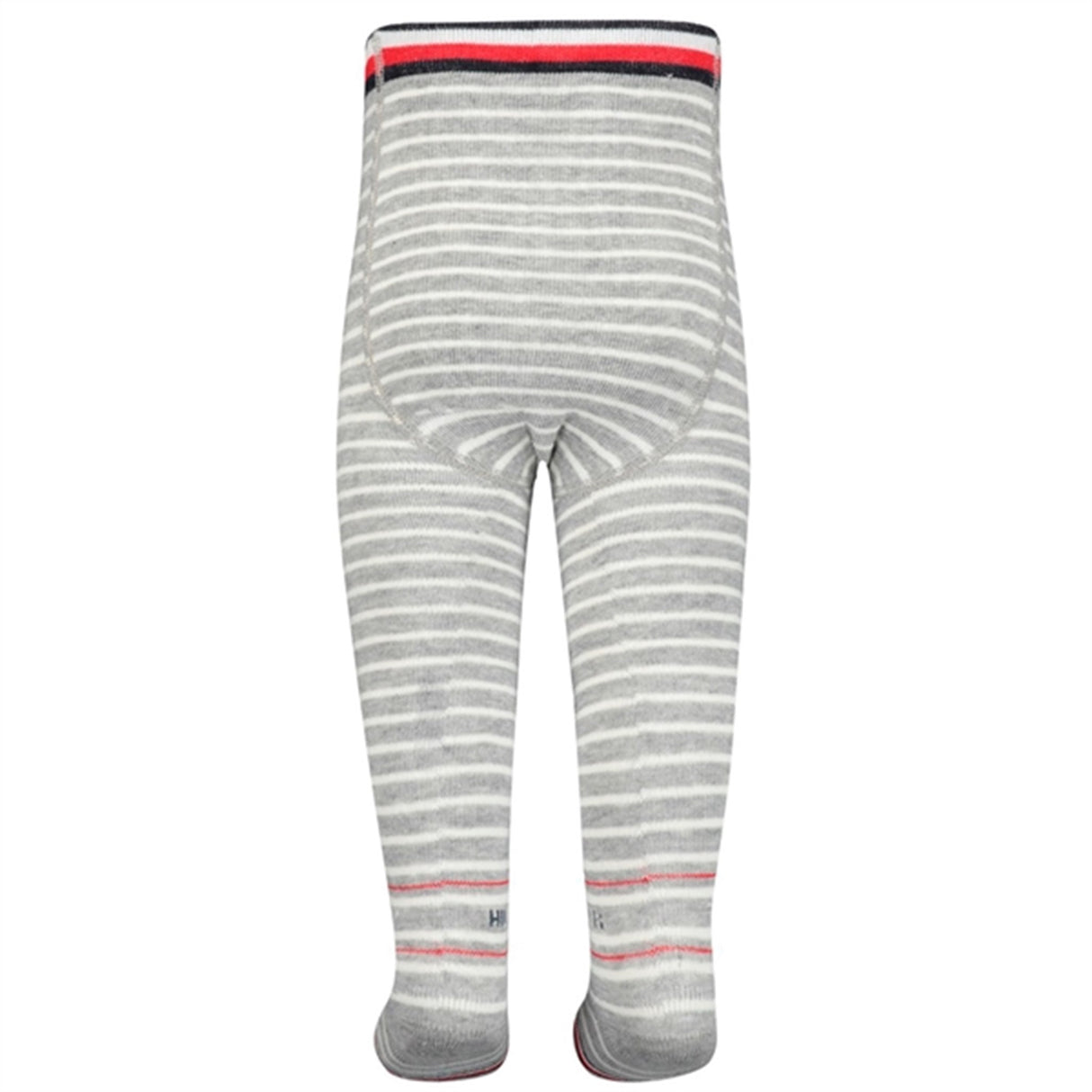 Tommy Hilfiger Baby Breton Stripe Strømpebukser Mid Grey Melange 2