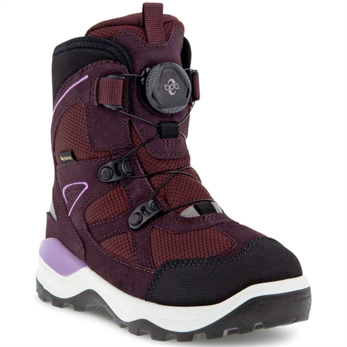 Ecco Snow Mountain Stövlar Black/Fig