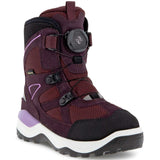 Ecco Snow Mountain Stövlar Black/Fig