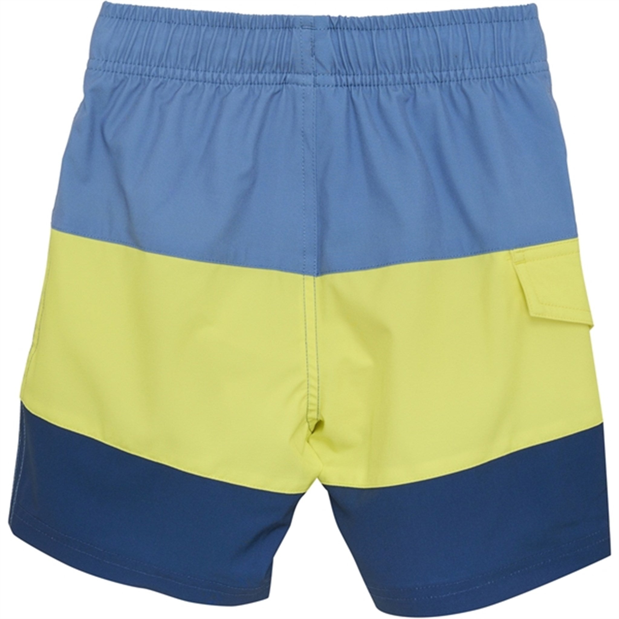 Color Kids Badeshorts Colorblock Limelight 3