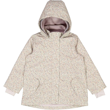 Wheat Jacka m. Fleece Gry Tech Highrise Flowers