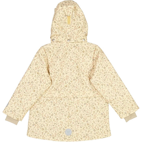 Wheat Jacka m. Fleece Gry Tech Wild Flowers 2