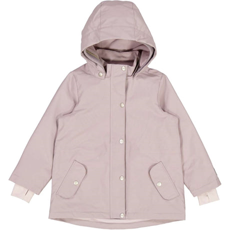 Wheat Jacka m. Fleece Gry Tech Purple Dove