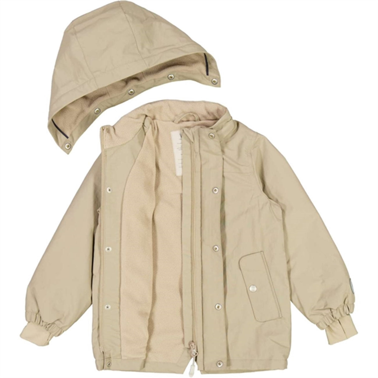 Wheat Jacka m. Fleece Karl Tech Gravel 4