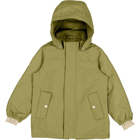 Wheat Jacka m. Fleece Karl Tech Heather Green