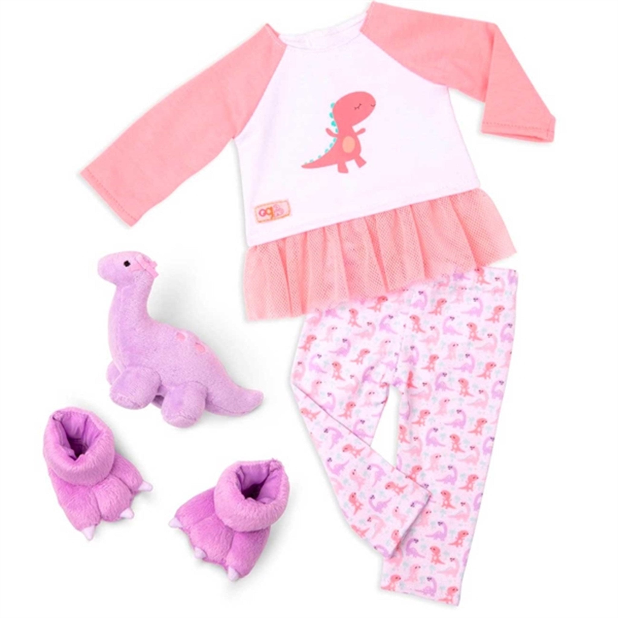 Our Generation Dollwear Deluxe - Pyjamas med Dino