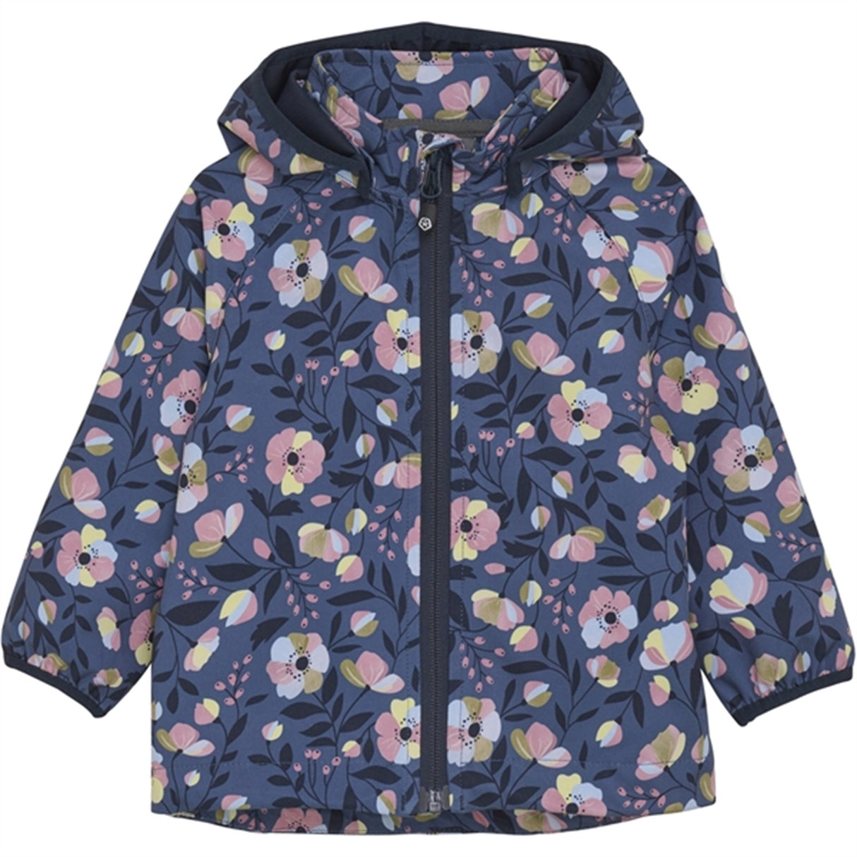 Color Kids Softshell Jacka AOP Foxglove