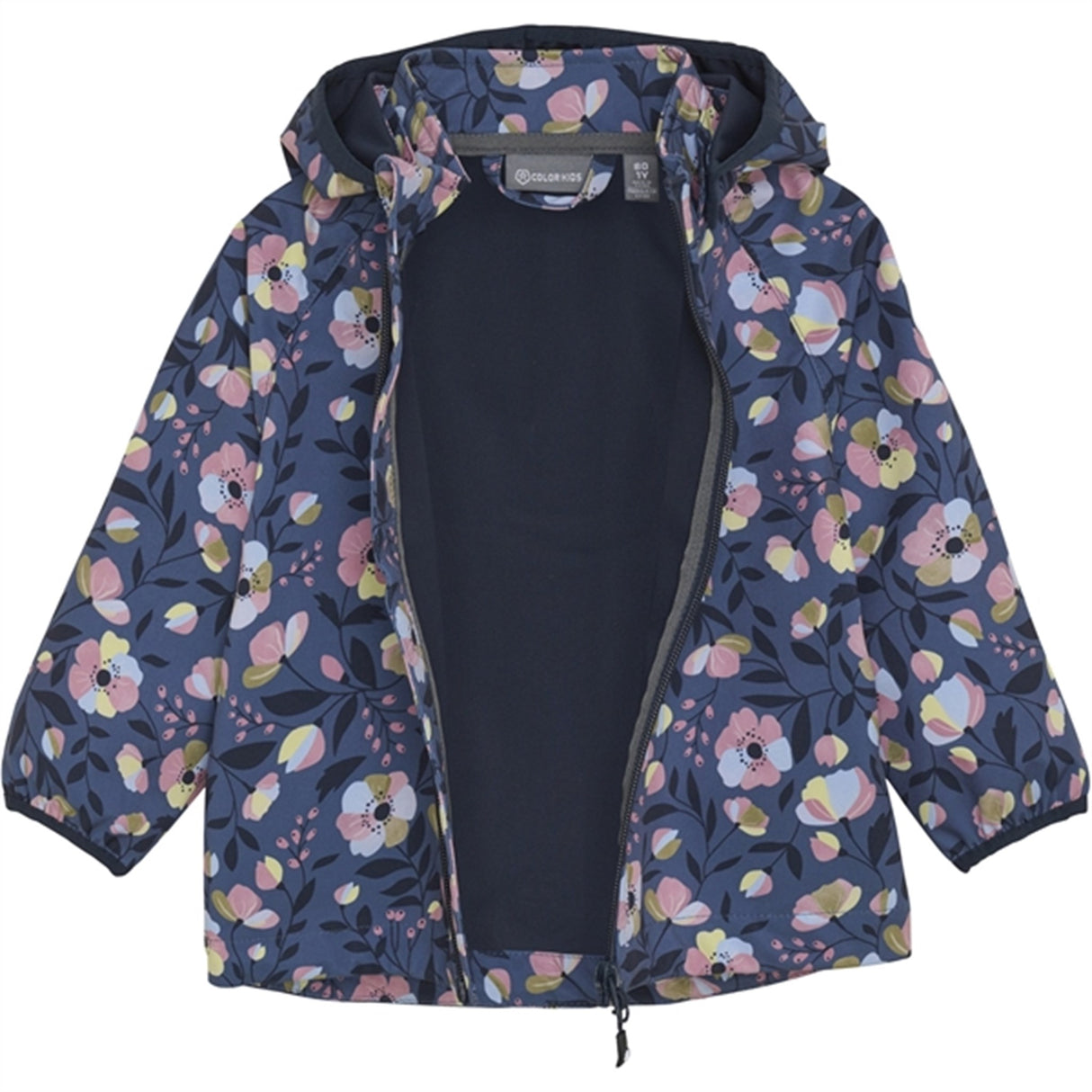 Color Kids Softshell Jacka AOP Foxglove 4