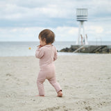 Petit Crabe Rose Nude Palma Onesies m. Dragkedja 4