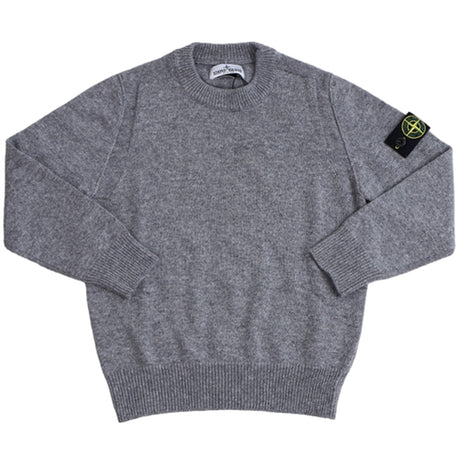 Stone Island Stickat Melange Dark Grey