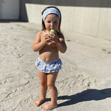 Petit Crabe Betsy B Ida Babybadebukser Liberty© fabric