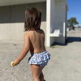 Petit Crabe Betsy B Ida Babybadebukser Liberty© fabric