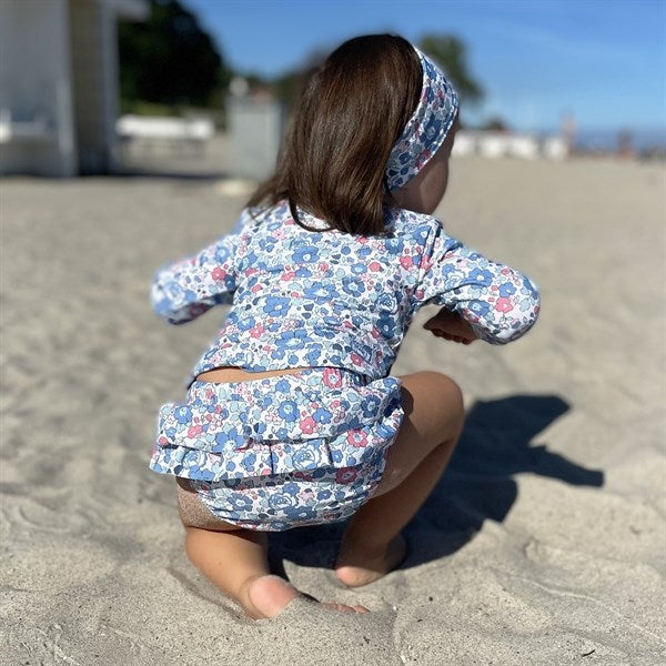 Petit Crabe Betsy B Ida Babybadebukser Liberty© fabric