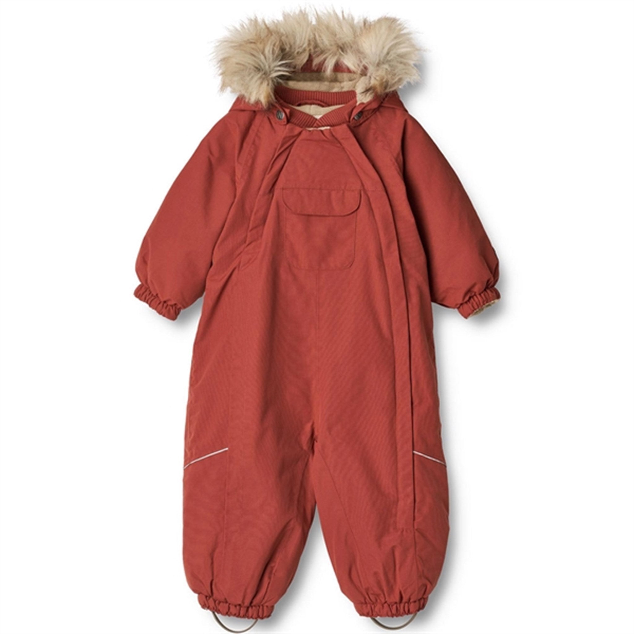 Wheat Vinteroverall Nickie Tech Red