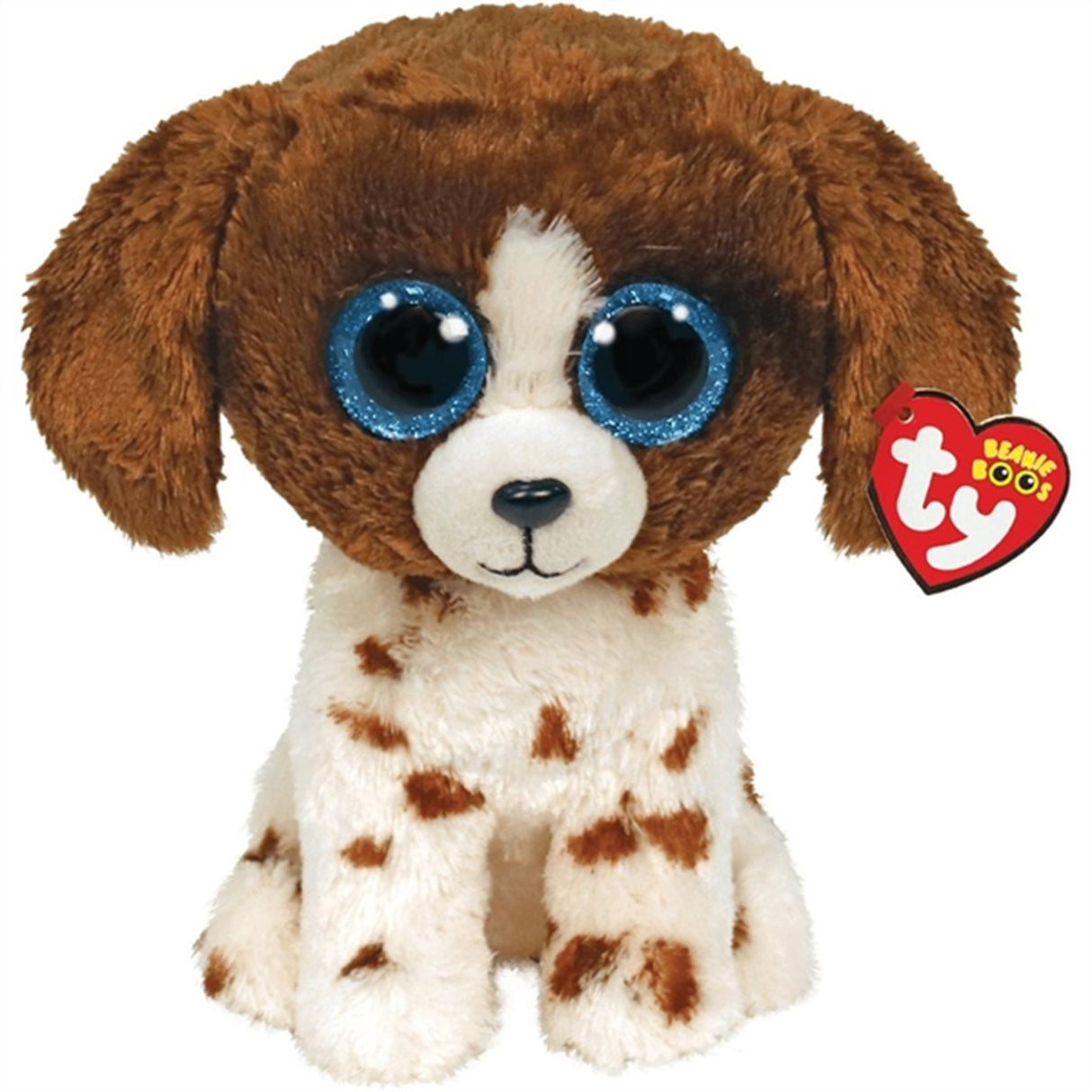 TY Beanie Boos Muddles - Brown/White Hund Reg