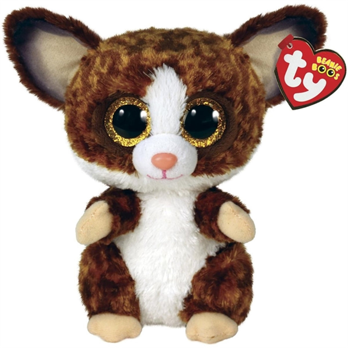 TY Beanie Boos Binky - Bush Bebis Brown Reg