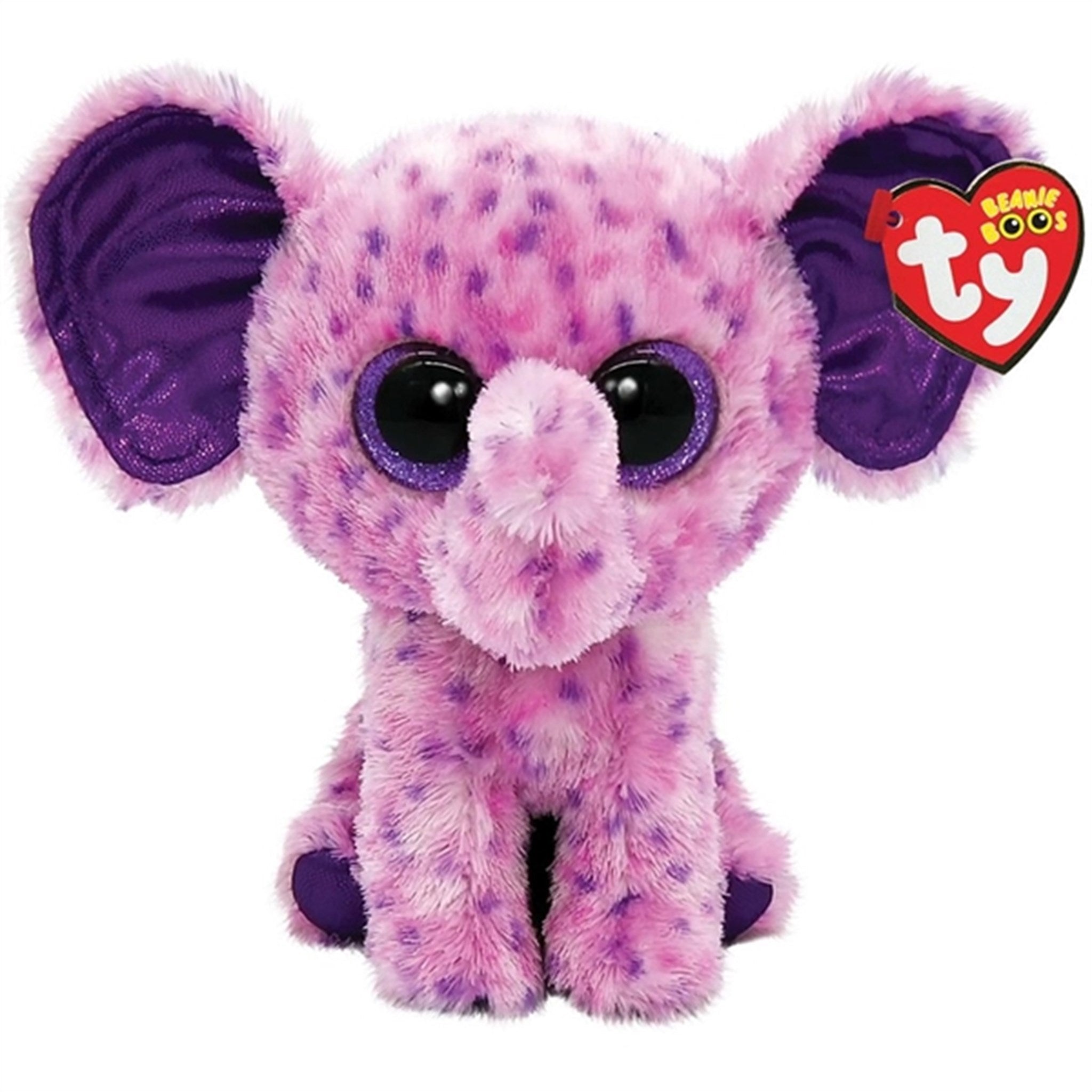 TY Beanie Boos Eva - Purple Elefant Reg