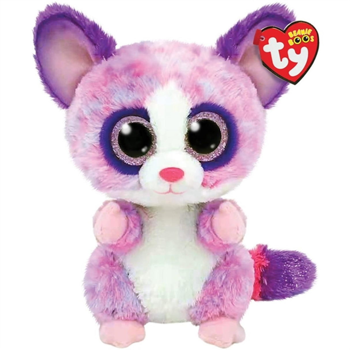 TY Beanie Boos Becca - Pink Bush Bebis Reg