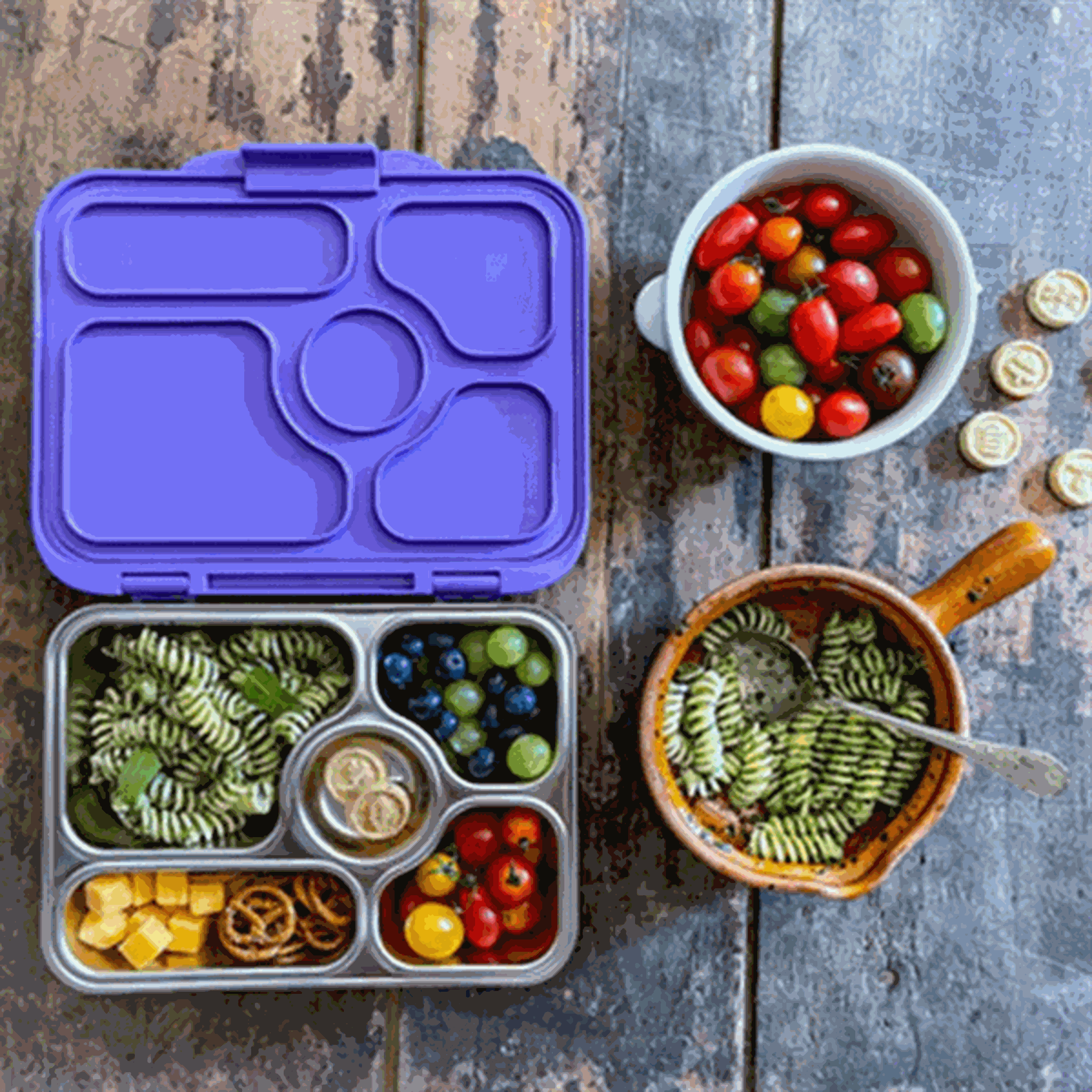 Yumbox Presto Stainless Steel Lunchlådor Remy Lavender 3