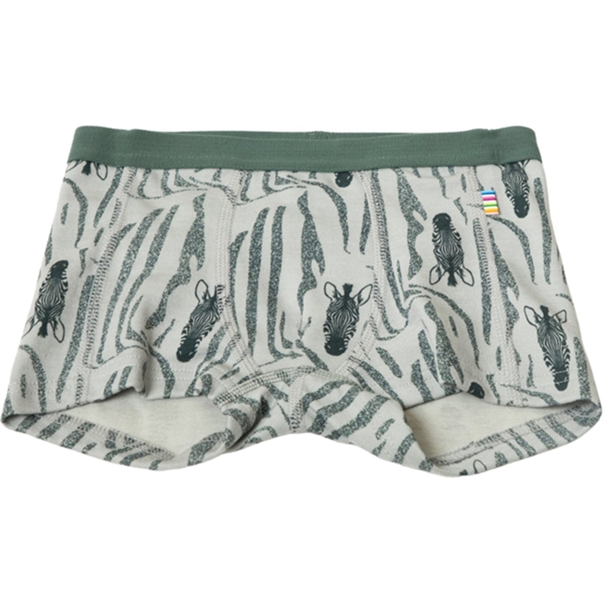 Joha Ull/Bomull Green AOP Boxer shorts