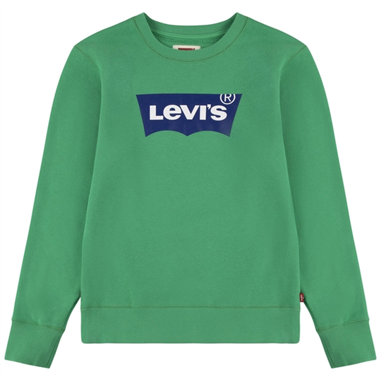 Levi's Batwing Crewneck Sweatshirt Bright Green