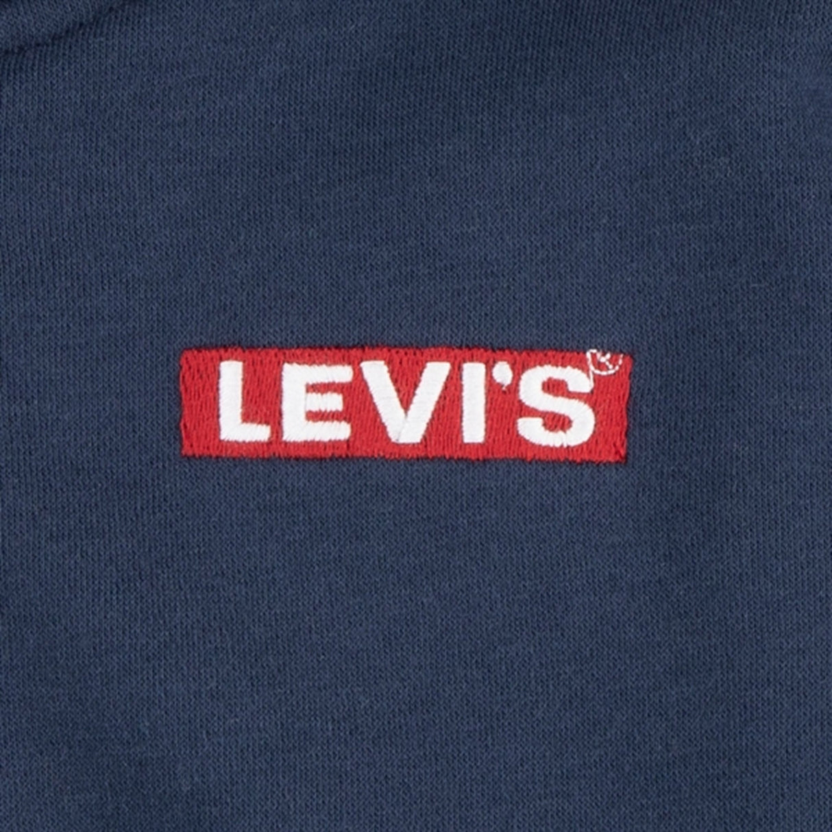 Levi's Box Tab Full Zip Hoodie Dress Blues 4