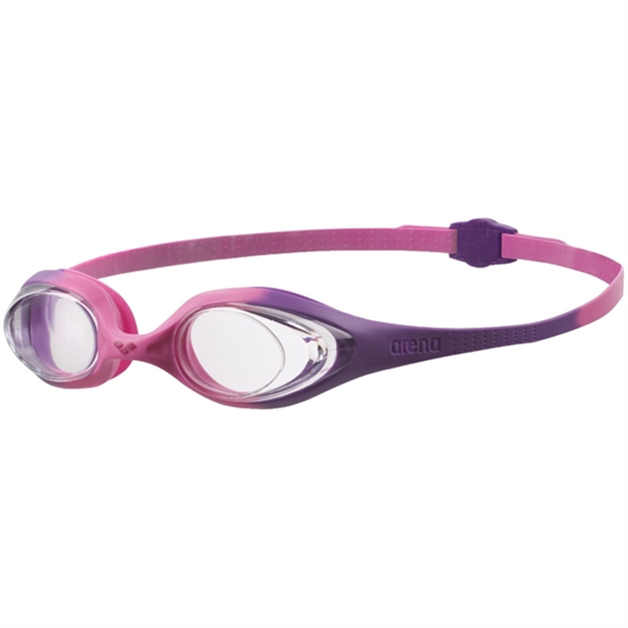 Arena Spider Simglasögon Jr Violet-Clear-Pink