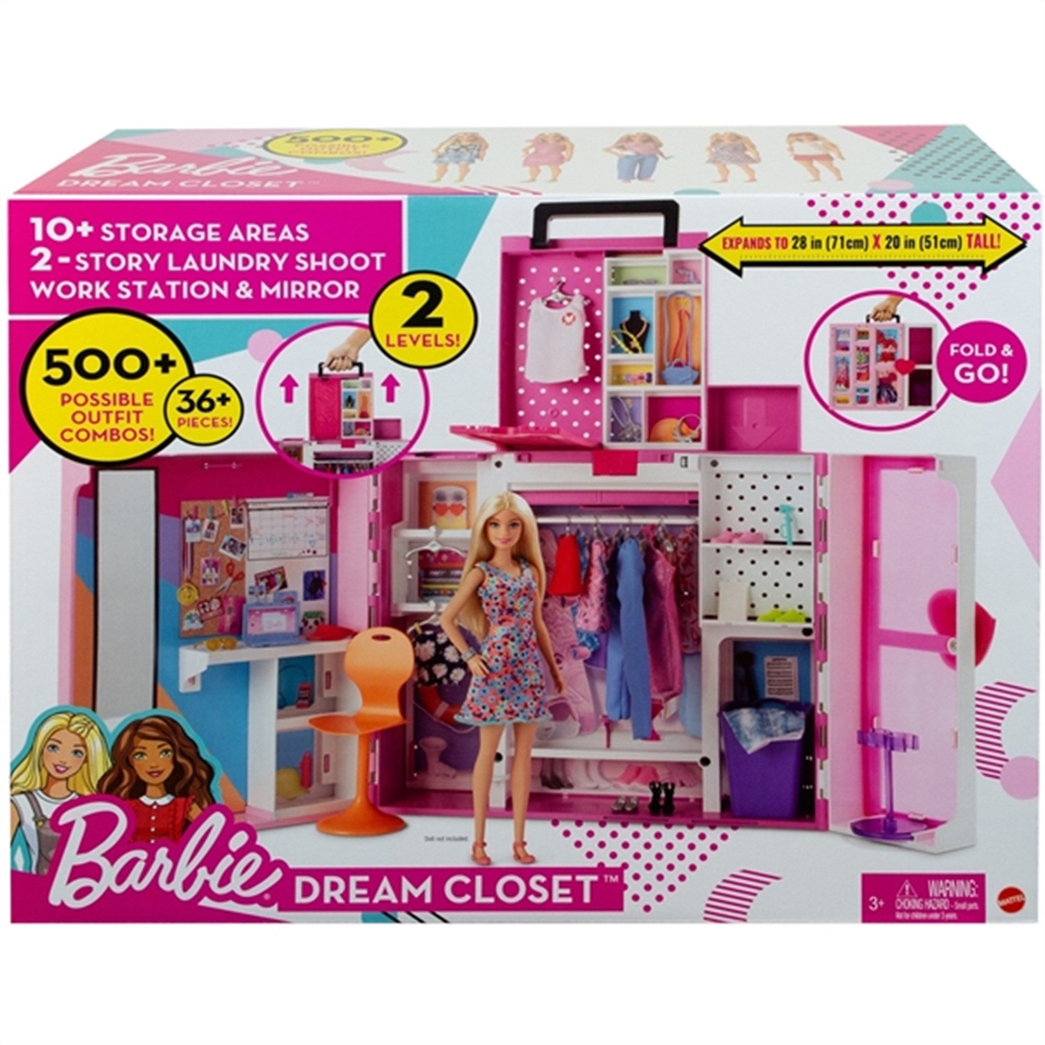 Barbie® Barbie Drømmeskab 2.0 5
