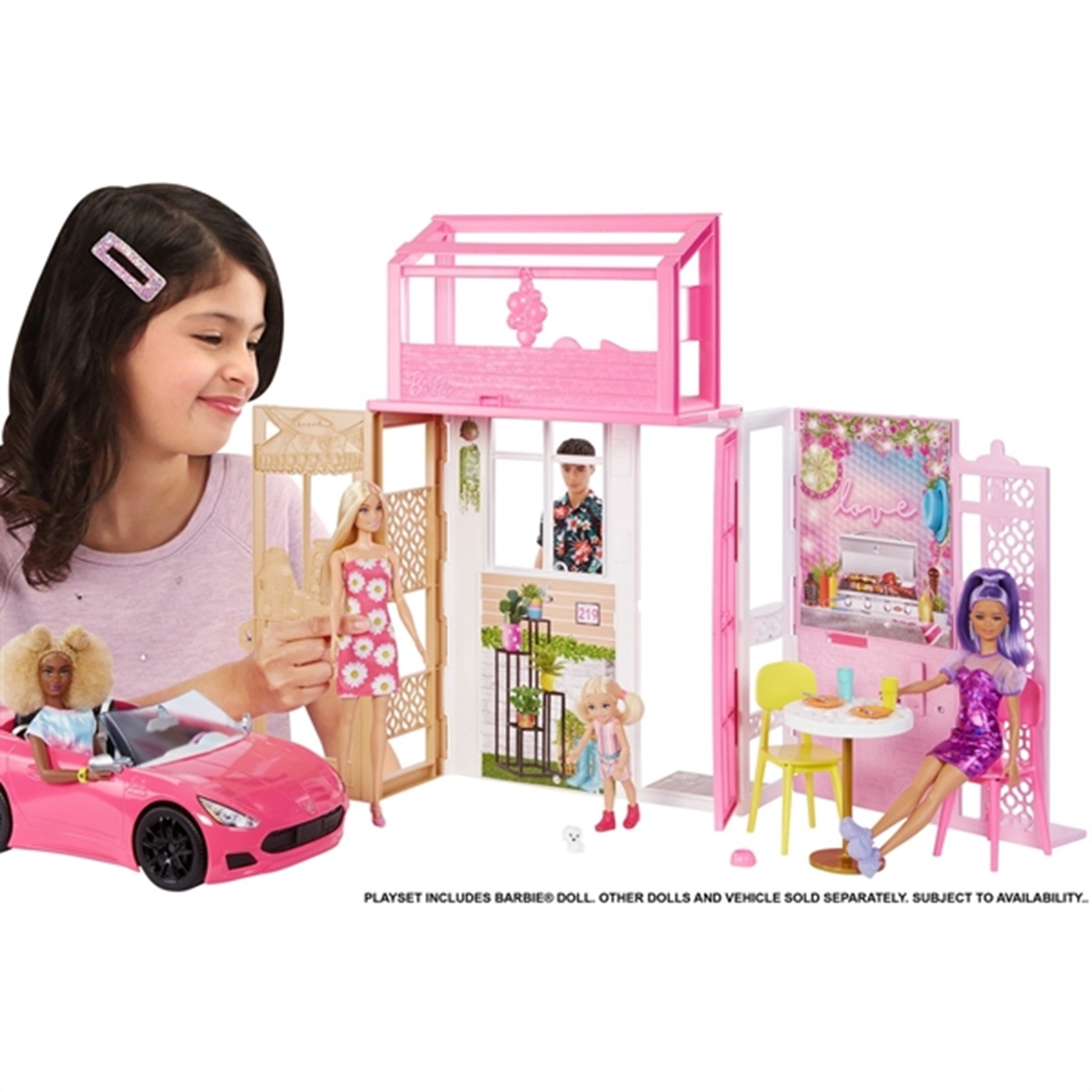 Barbie® Leg-Og-Tag-Med Hus Inkl. Docka 5