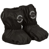 Mikk-Line Rain Footies m. Fleece Black