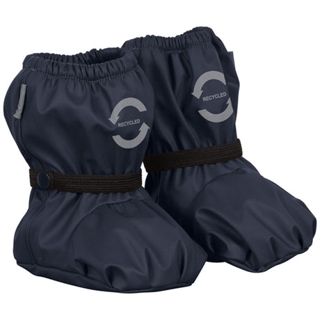 Mikk-Line Rain Footies m. Fleece Blue Nights