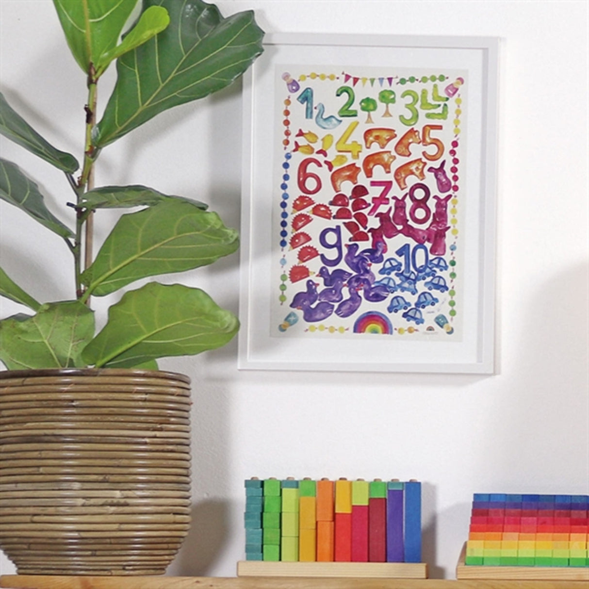 GRIMM´S Art Print World Of Numbers